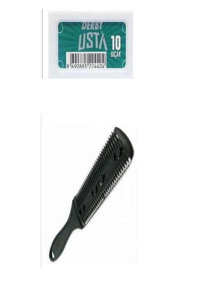 efmues 1 Box Derby Razor - Colorful and Gifted Hajj Umrah Travel Hair Razor