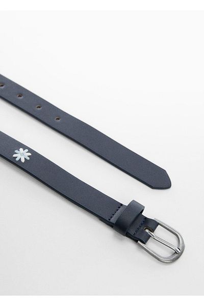 MANGO Kids Dark Blue Belt for Kids