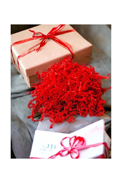 Enerji ambalaj ZigZag Kırmızı Pelurr Kırpıntı Kağıt 100 gramm 1