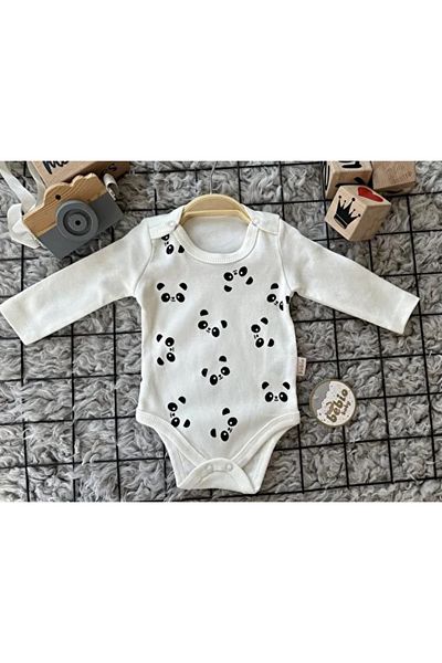 TRENDİMİZBİR Printed Snap-On Baby Bodysuit