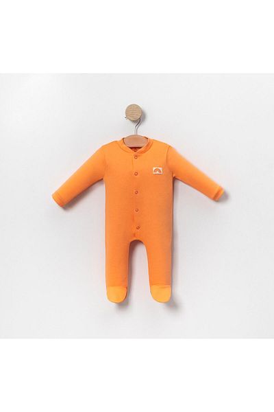 TRENDİMİZBİR Baby Buttoned Booties Romper