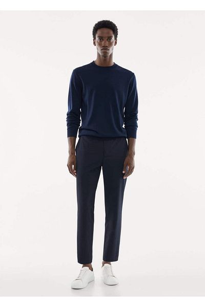 MANGO Man Waschbarer Pullover aus Merinowolle