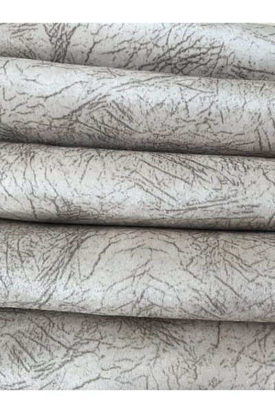 Selçuklu Tekstil Cream[cloud] Velvet Sofa Cover with Sponge