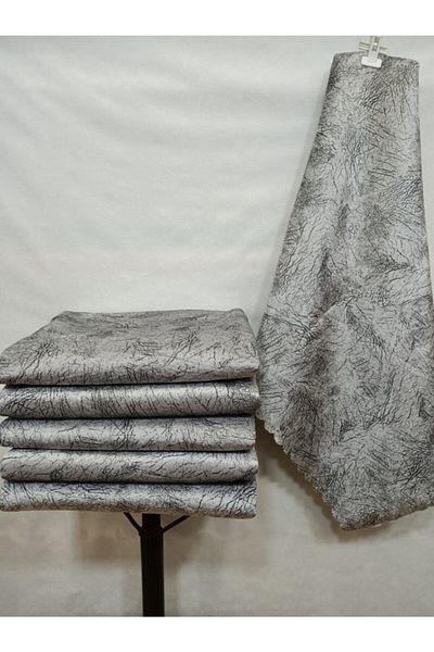 Madame Clean Home Silk Velvet Veined Pattern Sponge Sofa Sofa Bed Cover Light Gray