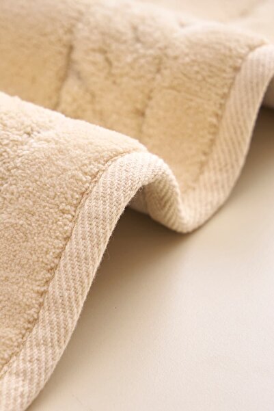 Madame Clean Home Damaks Cotton Eco 2 Li Paspas Cappuccino %100 Pamuk