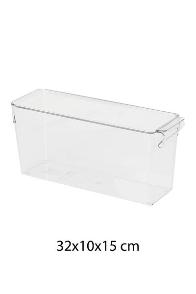 IKEA Storage box for the refrigerator KLIPPKACTUS, transparent, 32x10x15 cm