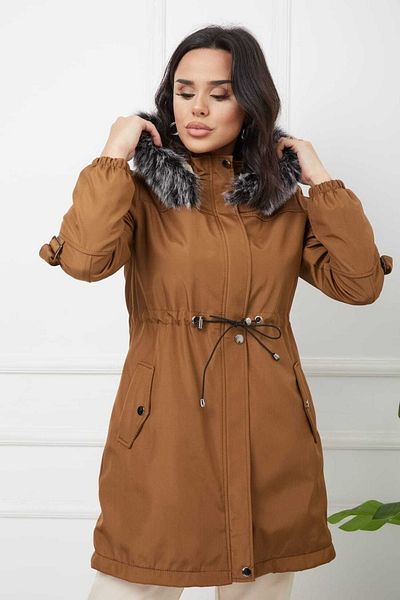 Vibeys Collection Водоустойчиво дамско зимно палто и палто с кожена подплата