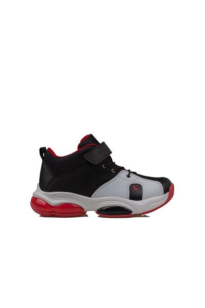 Vicco Unisex Black Kids Basketball Shoes