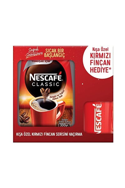 Nescafe Classic Ekopaket 300 G (fincan Hediyeli)