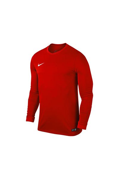 Nike Κόκκινο παιδικό μπλουζάκι ποδοσφαίρου - μακρύ μανίκι, Ls Yth Park Vi Jsy 725970-657
