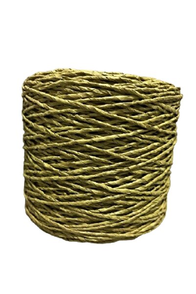 DlrS Șapcă și geantă din șir de hârtie Supla - Green String