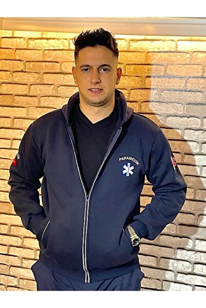 Mastex Paramedik Yazılı Kapşonlu Ceket