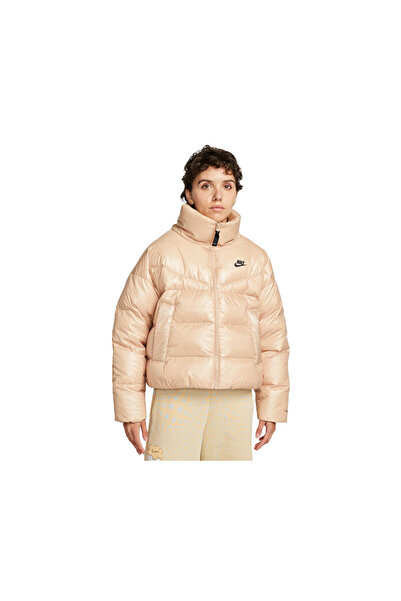 Nike Kadın Günlük Mont W Nsw Tf City Jkt DH4079-200 Krem