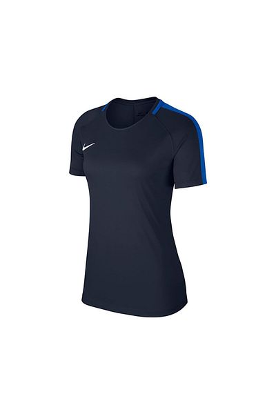 Nike Tricou de fotbal pentru femei albastru bleumarin - W Nk Dry Acdmy18 Ss 893741-451