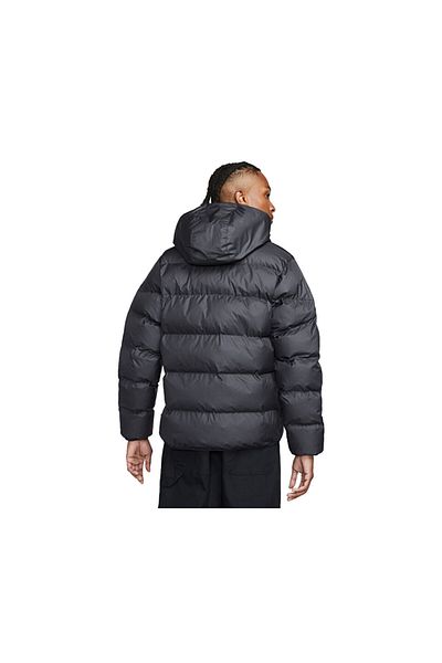 Nike معطف كاجوال للرجال باللون الأسود - M Nk Sf Wr Pl-Fld Hd Jkt FB8185-010