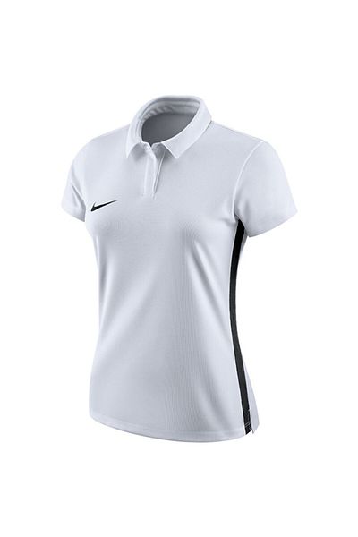 Nike Women's White Football Polo T-Shirt - W Dry Acdmy18, Polo Ss899986-100