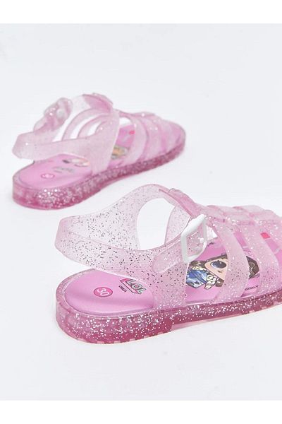 LC Waikiki Sandale pentru fete Lcw Steps cu cataramă cu bandă transparentă