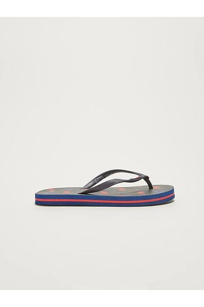 LC Waikiki Papuci de plajă pentru băieți cu imprimeu Flip Flops Lcw Steps