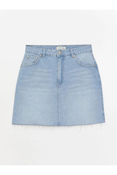 LC Waikiki LCW Vision - Women's Jean Skirt, Standard Fit