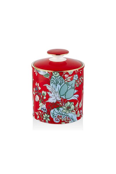 Joy Carmen SCARLET LARGE CANISTER WITH LID 12,5X16,5 CM