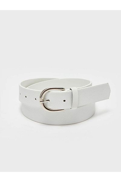 LC Waikiki Leather Textured Women's Belt