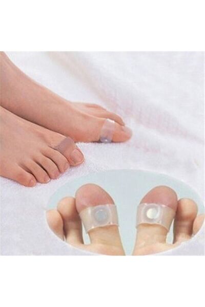 RELATOS Mıknatıslı Ayak Masaj Bandı Yüzük -silikon Ayak Masajı Manyetik Toe Yüzükleri.