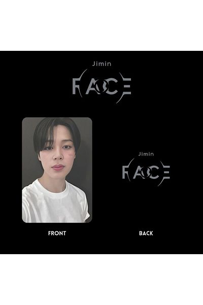 Kpop Dünyasi BTS Jiimin '' Face'' Album Photocards Set