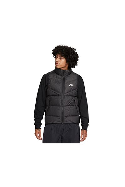 Nike Men's Black Waterproof Vest - M Nk Sf Wr Pl-Fld Vest FB8193-010