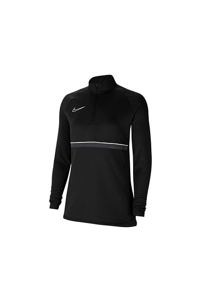 Nike Tricou negru cu mânecă lungă pentru femei pentru antrenament - W Nk Df Acd21 Dril CV2653-014