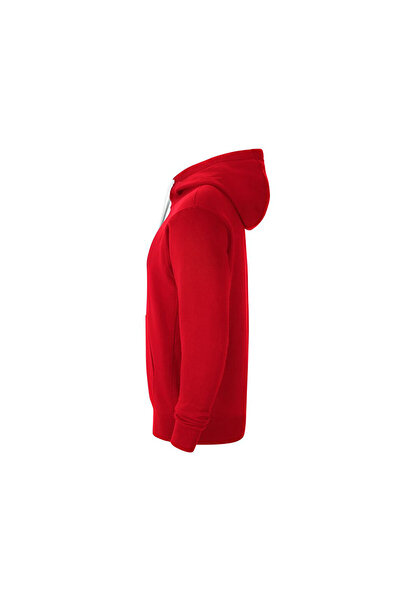 Nike Erkek Futbol Ceketi M Nk Flc Park20 Fz Hoodie CW6887-657 Kırmızı