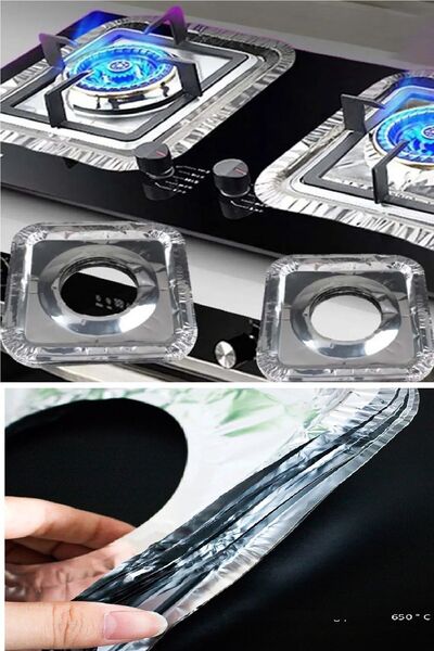 RELATOS 20 Adet Ocak Üstü Koruyucu Leke Önleyici Isıya Dayanıklı Yıkanabilir ...