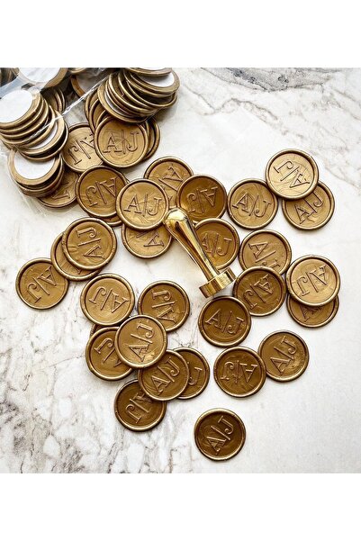 İzMühür "kişiye Özel" Hazır Basılmış Mühür Mumu (50 ADET)