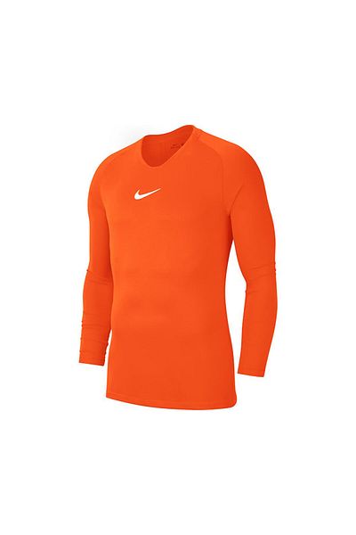 Nike Πορτοκαλί ανδρικό μπλουζάκι ποδοσφαίρου - μακρυμάνικο, μπλουζάκι πάρκου AV2609-819