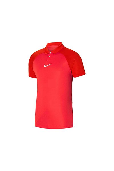 Nike Ανδρικό μπλουζάκι πολο ποδοσφαίρου - Academy Pro, κόκκινο, S/S DH9228-635