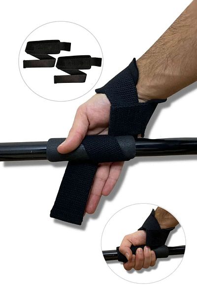 Spor Byfit Каишка за китка Eco Pro Lifting Каишка за вдигане на тежести