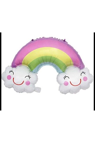 DOĞABEREN Rainbow Foil Balloon 91X61Cm