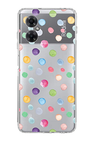 PrintiFy حافظة شفافة لحماية الكاميرا بلون مائي 6 متوافقة مع هاتف Redmi Note 11