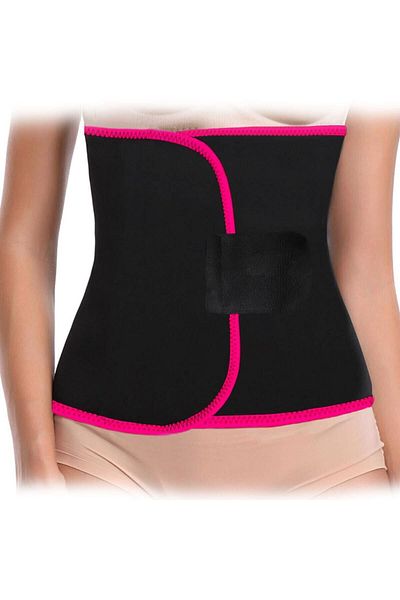 Spor Byfit Thermal Neoprene Fuchsia Reinforced Stitched Waist Corset - Wide