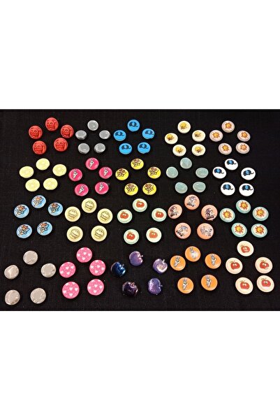 Elitt Karma Bebek Düğmesi 100 Adet (3)