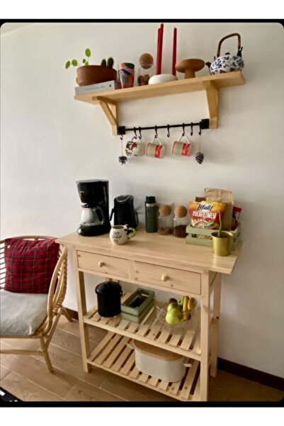 egenin ahşapdunyası Dresuar Modeli Dogal Vernikli