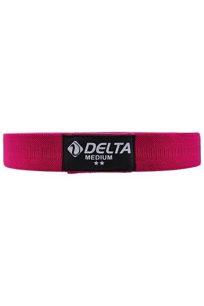 Delta شريط القرفصاء الصلب المتوسط بيلاتيس للياقة البدنية وتمارين الورك وحزام ...