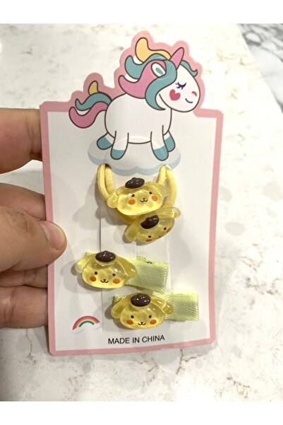 Meyra Accessories 4 τμχ φουρκέτα sanrio kawaii φιγούρα kuromi my melody cinna...