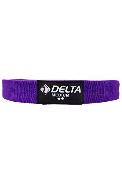 Delta شريط القرفصاء الصلب المتوسط بيلاتيس للياقة البدنية وتمارين الورك وحزام ...
