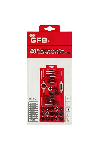 GFB KILAVUZ-PAFTA SETİ 40 PARÇALI