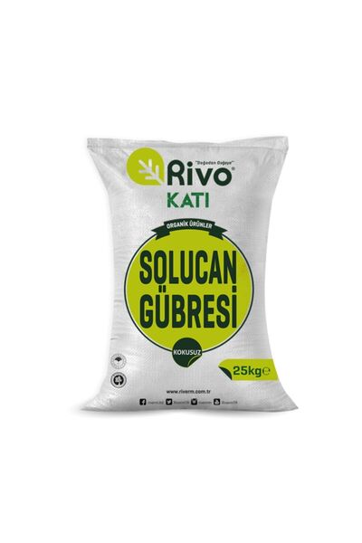 Riverm - Katı Solucan Gübresi 25kg