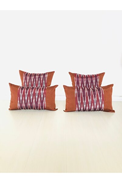 TheBohoHomeDecor سلسلة منزلية حديثة - مجموعة تذكارات مع وسادة رمي من الحرير و...