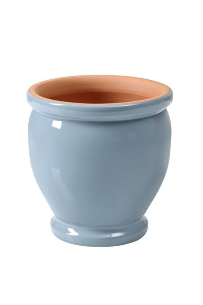 IKEA TRUMPETBUSKE seramik saksı 12cm