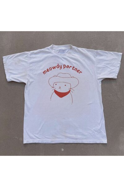 MAYDAY CULTURE Λευκό φούτερ Unisex Oversize Dtf με στάμπα