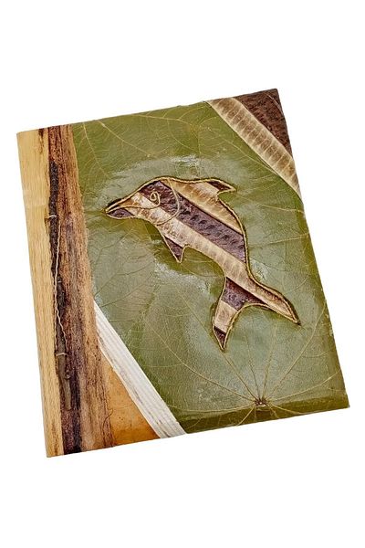 Dünyadan Hediyeler 27 Cm Papyrus Leaf Photo Album