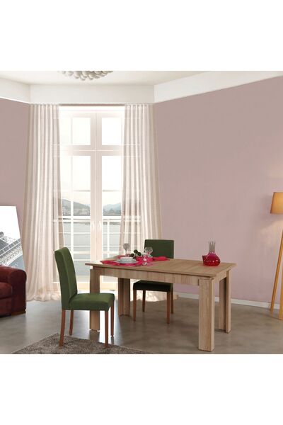 PASİFİC HOME Huqqa Yemek Masası Açılır ,meşe